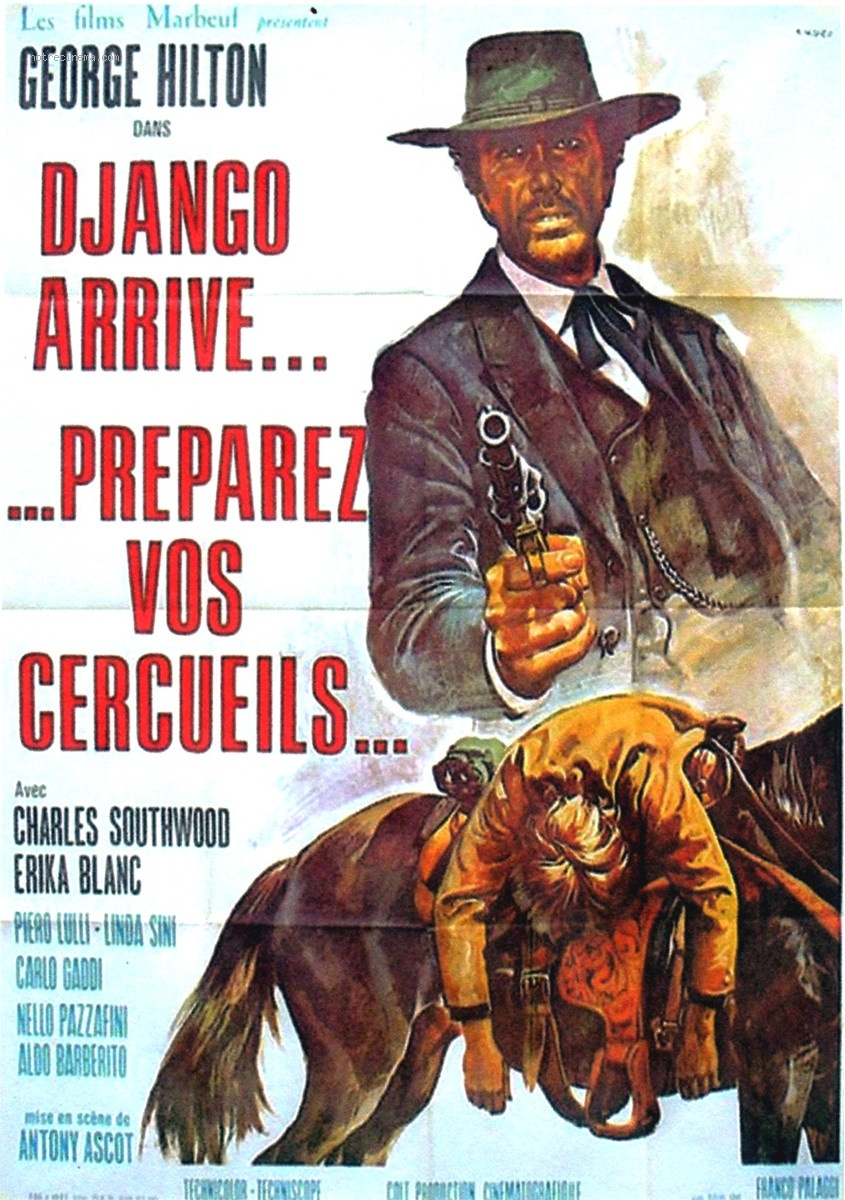 affiche du film Django arrive, préparez vos cercueils
