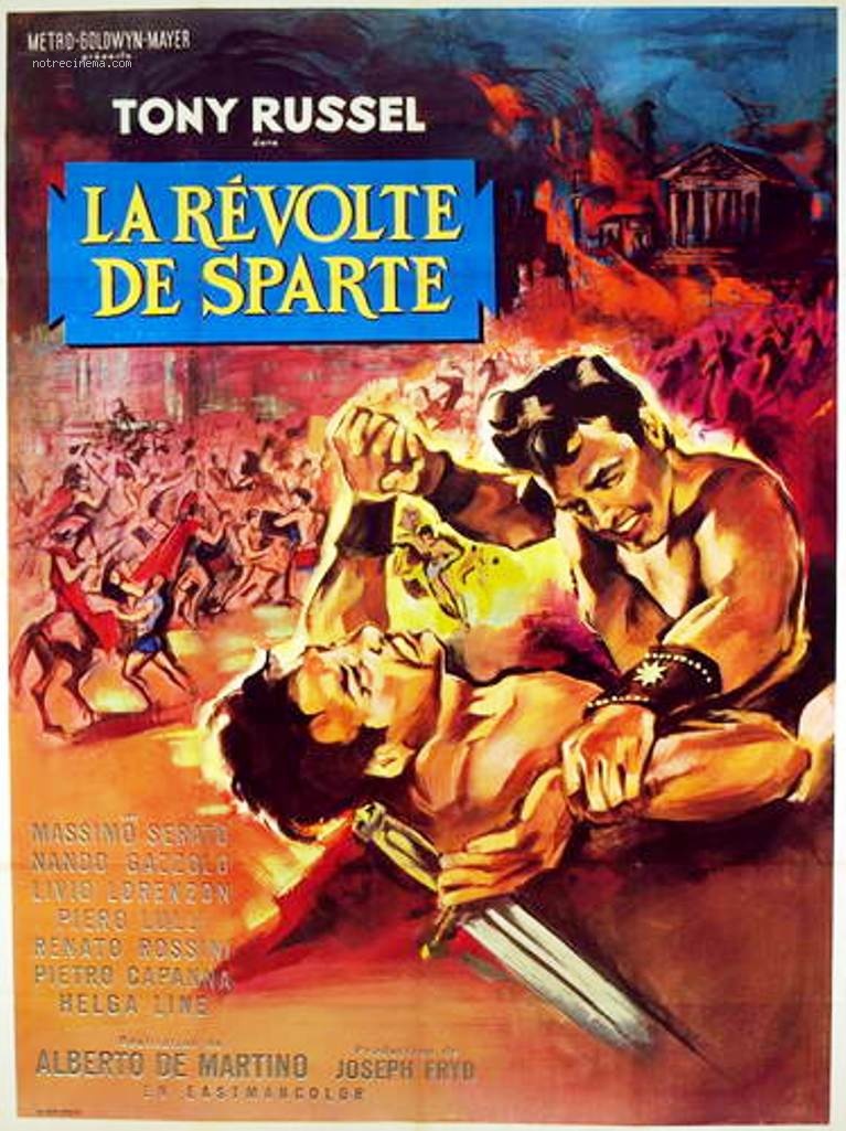 affiche du film La Révolte de Sparte