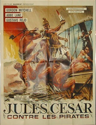 affiche du film Jules César contre les pirates