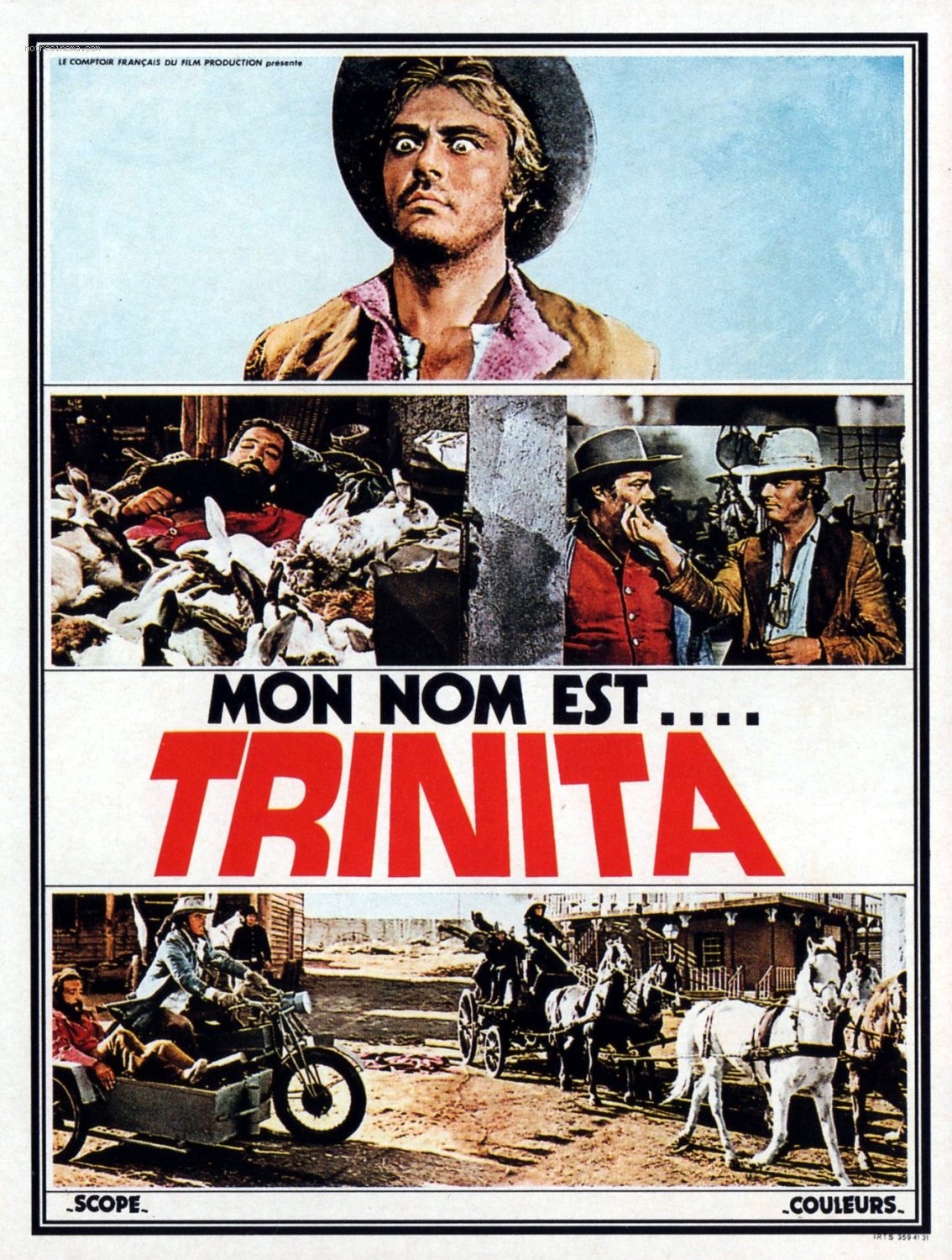 affiche du film Mon nom est Trinita