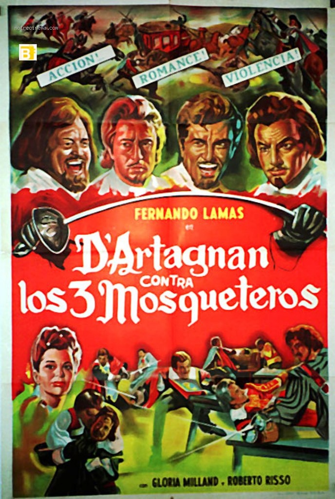 affiche du film La Revanche de d'Artagnan