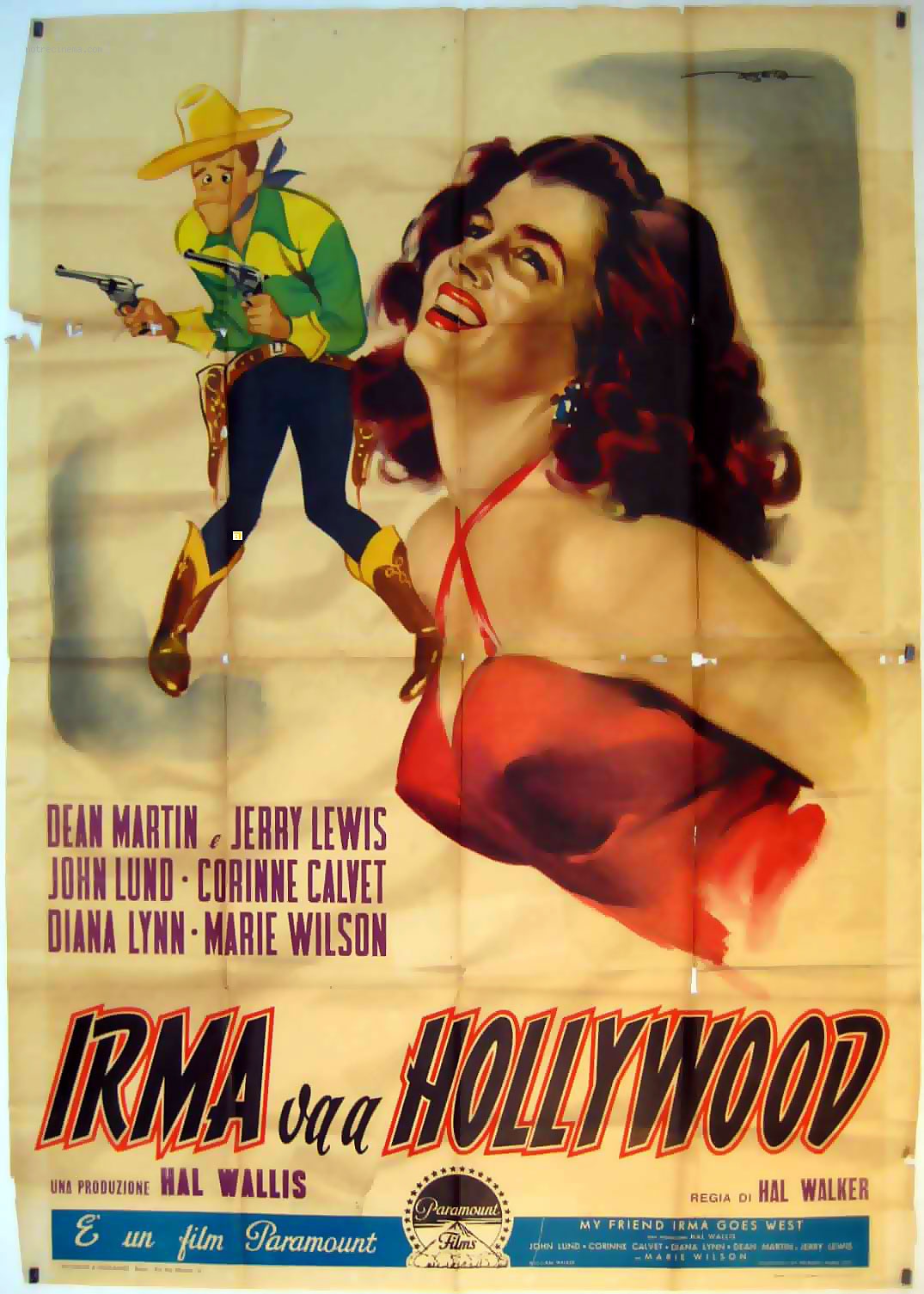 affiche du film Irma à Hollywood