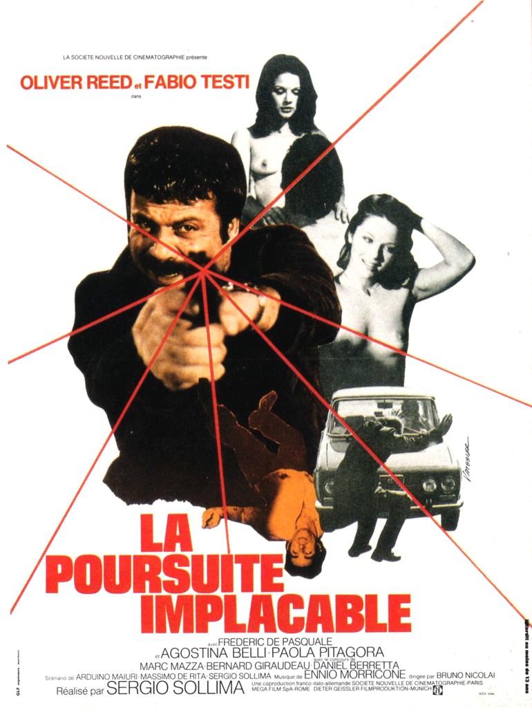 affiche du film La Poursuite implacable