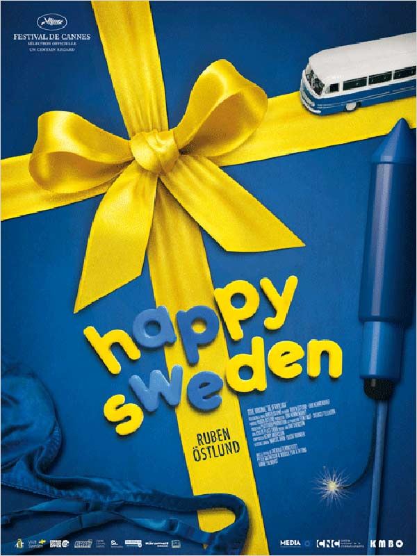 affiche du film Happy Sweden