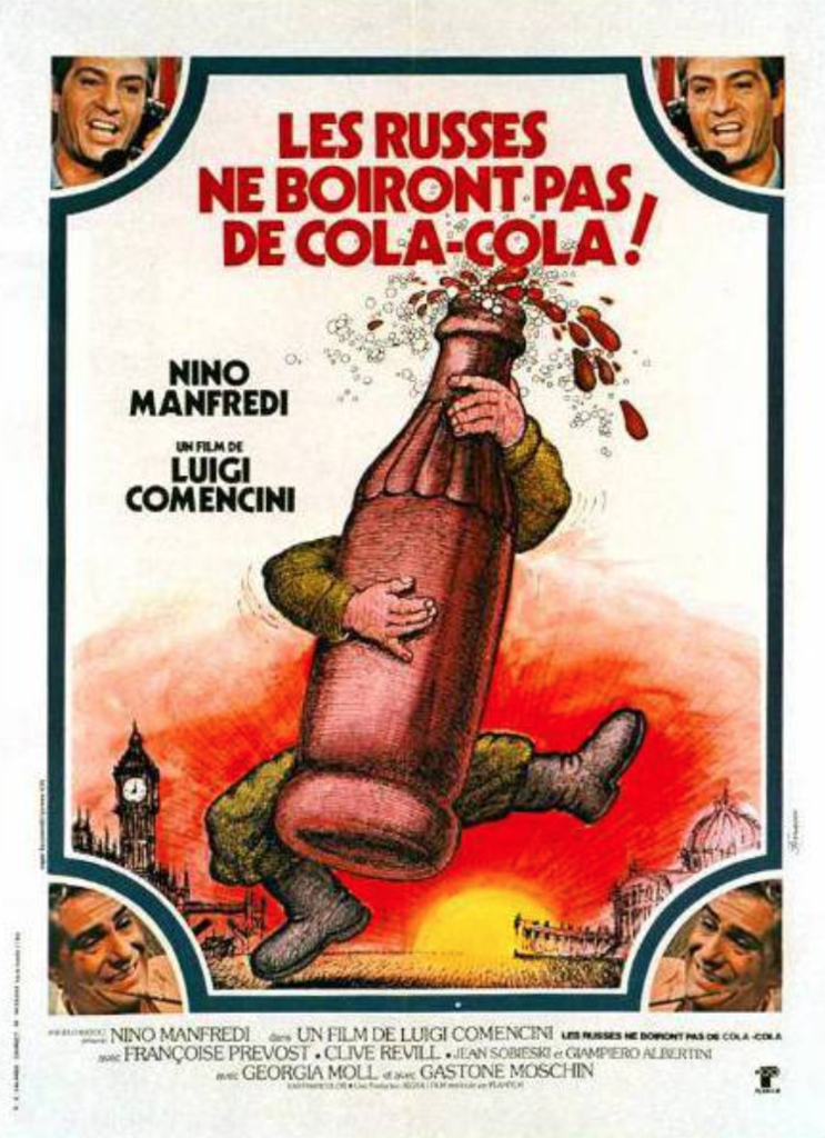 affiche du film Les Russes ne boiront pas de Coca Cola !