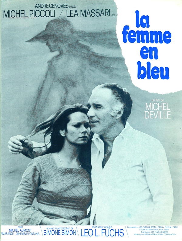 affiche du film La Femme en bleu