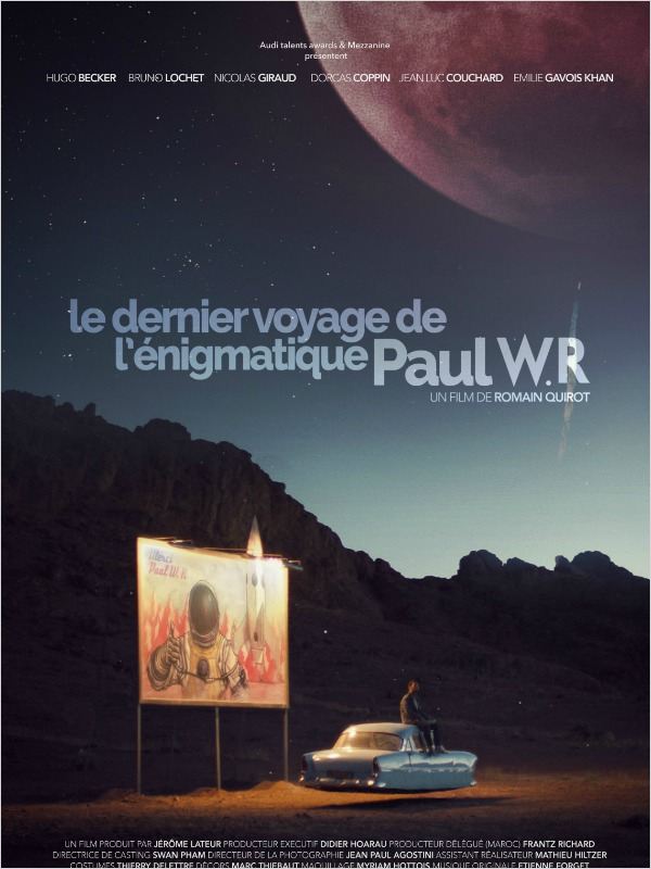 affiche du film Le Dernier Voyage de l’énigmatique Paul W.R.