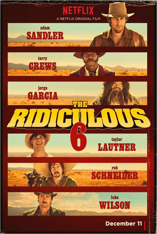 affiche du film The Ridiculous 6