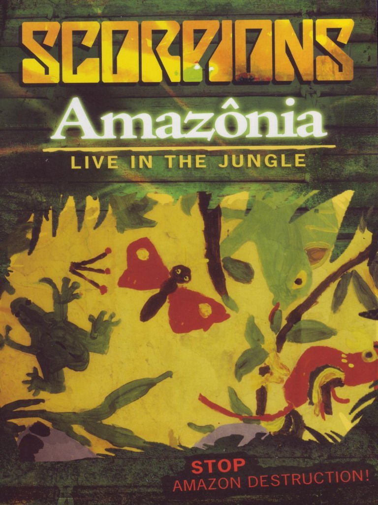 affiche du film Scorpions: Amazonia, Live in the Jungle