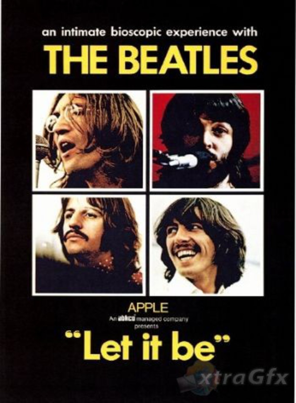 affiche du film The Beatles: Let it be