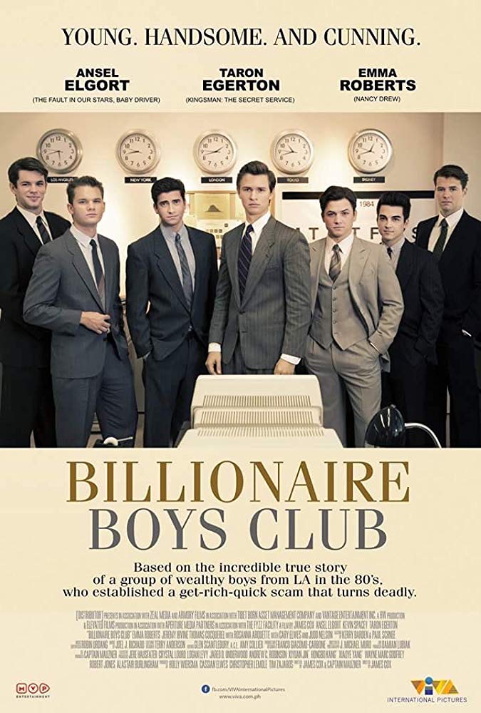 affiche du film Billionaire Boys Club