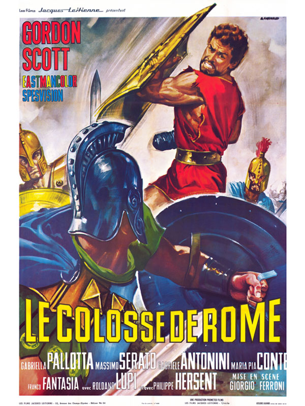 affiche du film Le Colosse de Rome