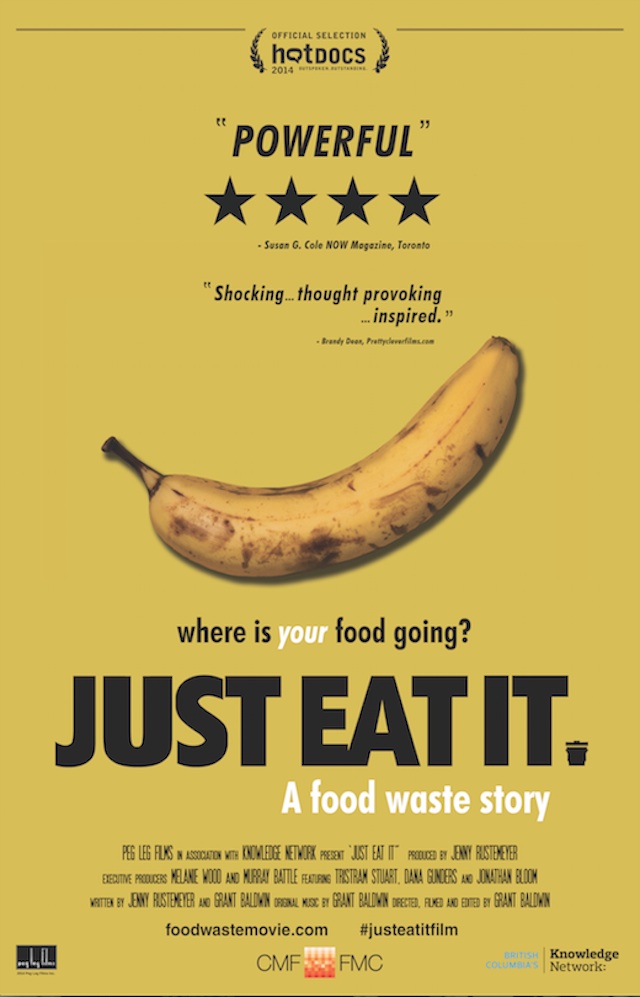 affiche du film Just Eat It: A Food Waste Story