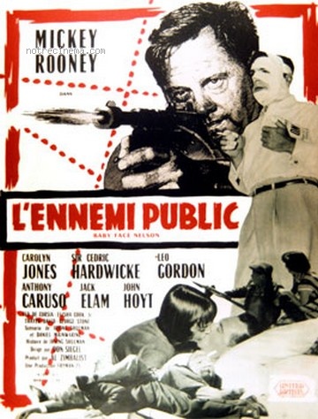 affiche du film L'ennemi public (1957)