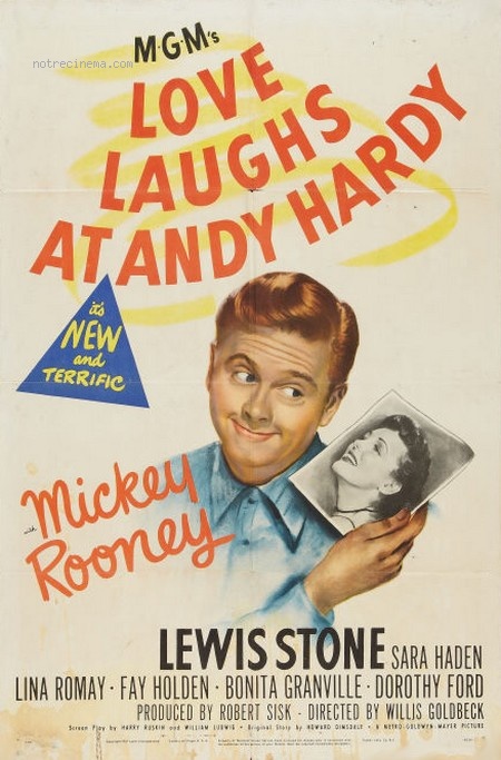 affiche du film Love Laughs at Andy Hardy