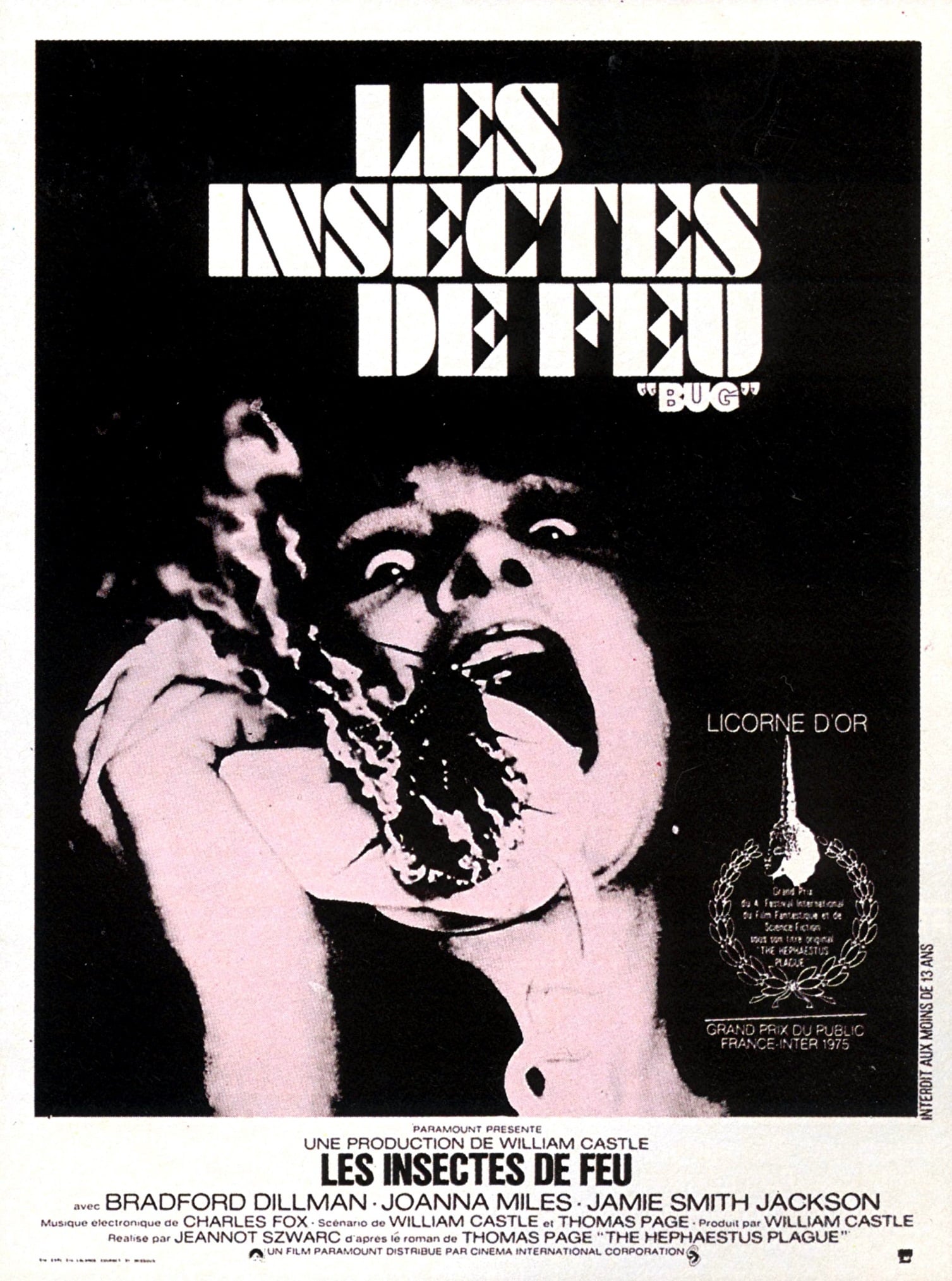 affiche du film Les Insectes de feu