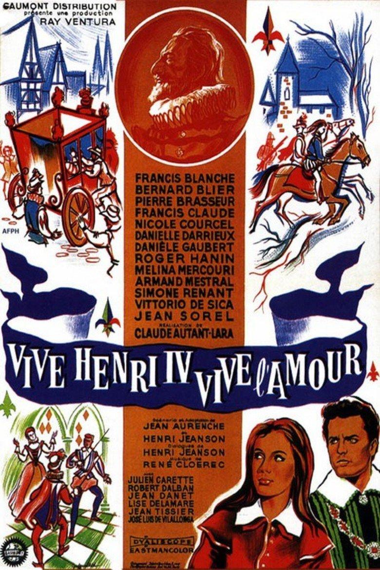 affiche du film Vive Henri IV... vive l'amour !