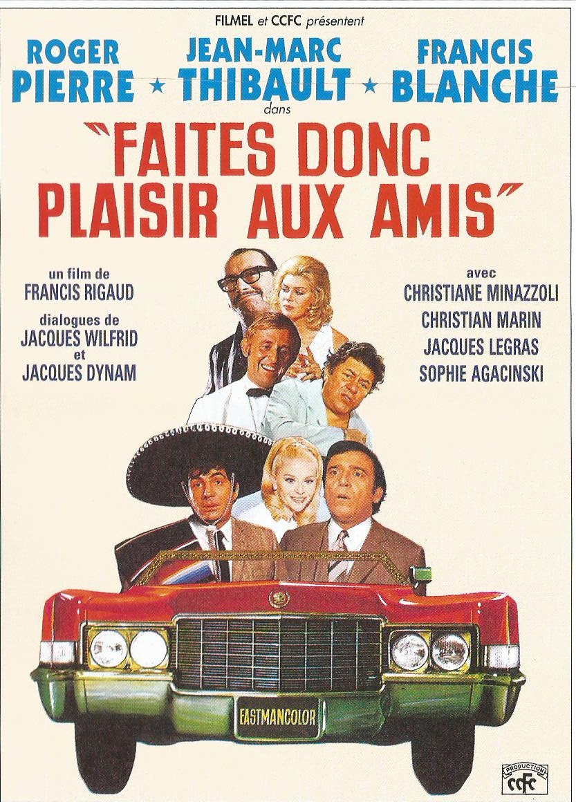 affiche du film Faites donc plaisir aux amis
