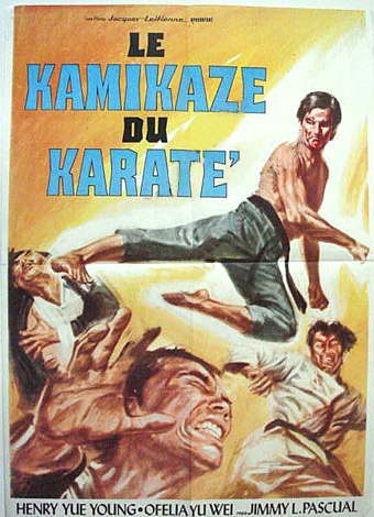 affiche du film Le kamikaze du karaté