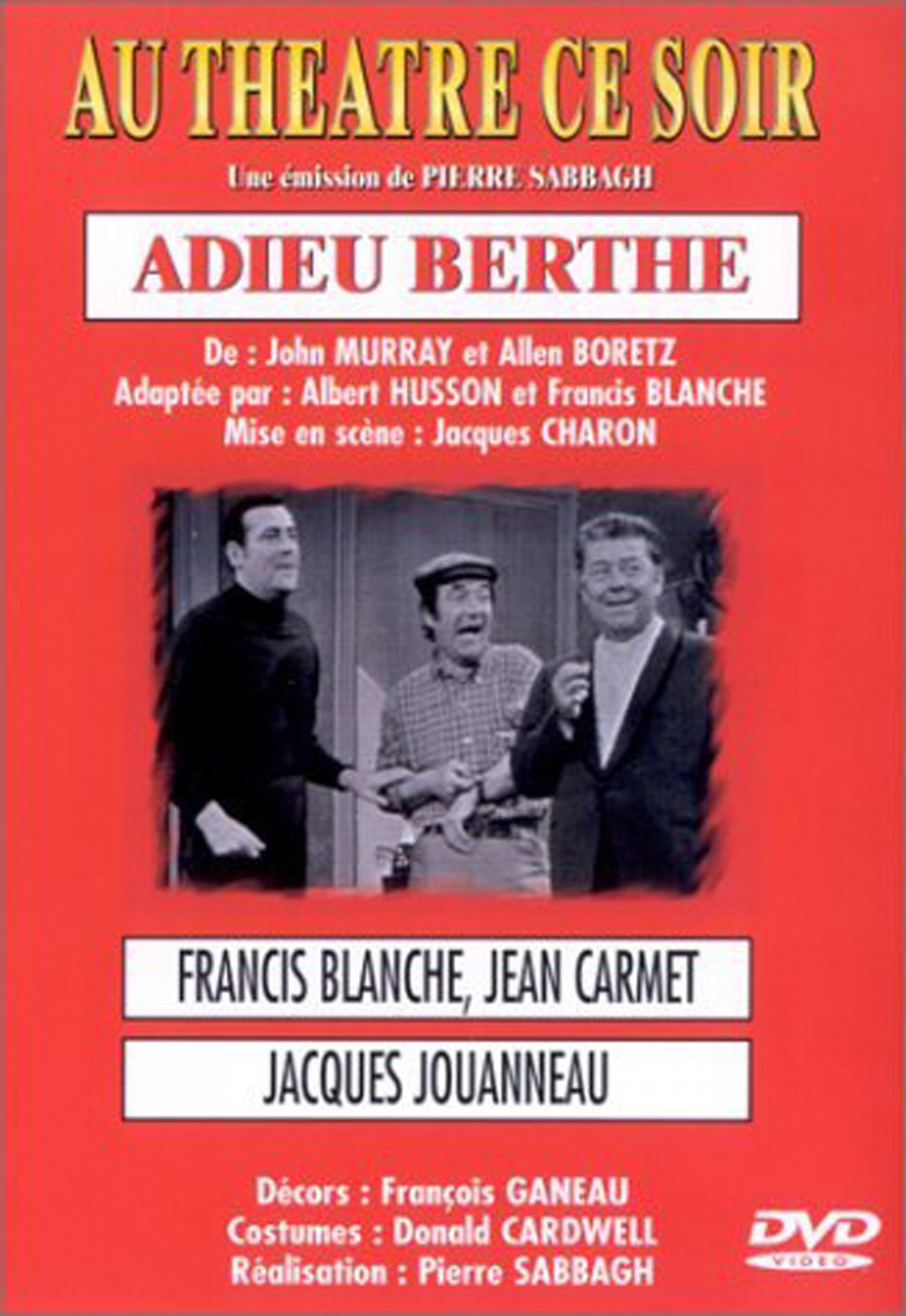 affiche du film Adieu Berthe