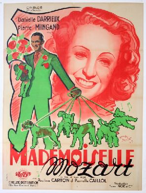 affiche du film Mademoiselle Mozart