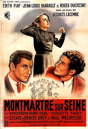 affiche du film Montmartre-sur-seine