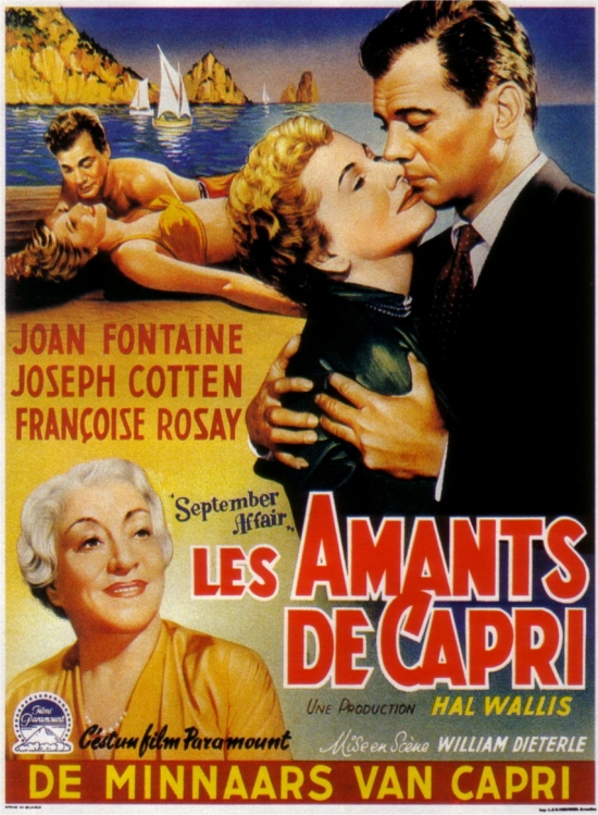 affiche du film Les Amants de Capri