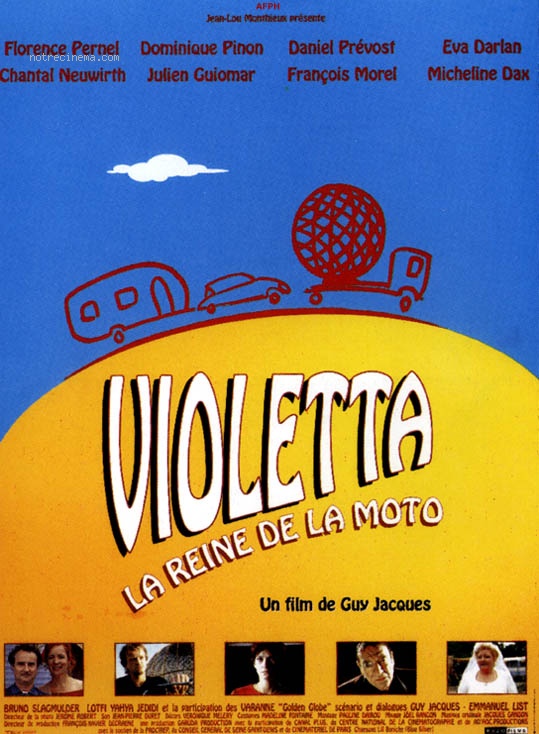 affiche du film Violetta la reine de la moto