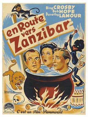affiche du film En route vers Zanzibar