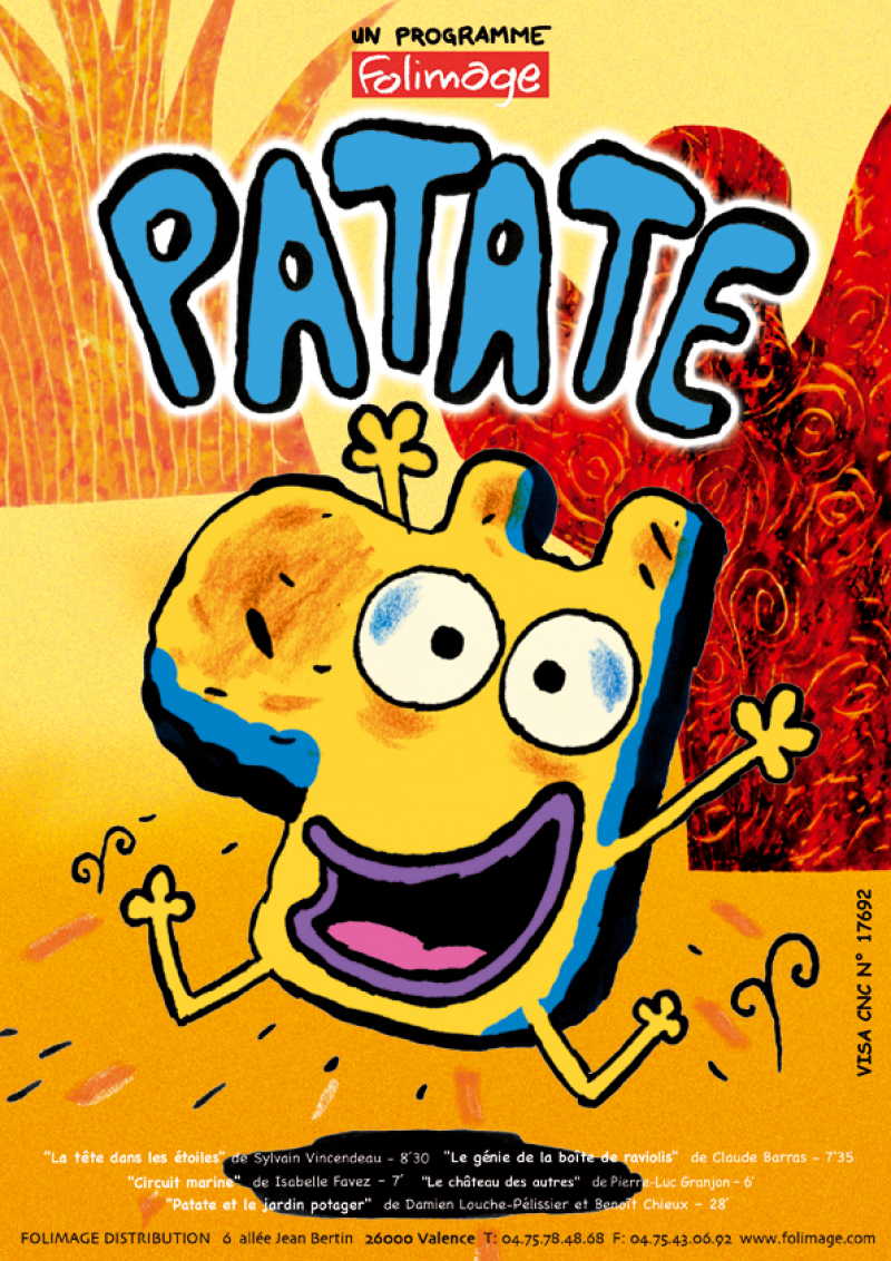 affiche du film Patate et le jardin potager