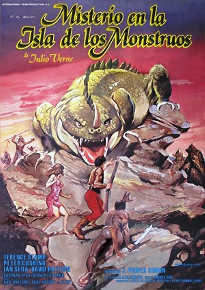 affiche du film Le Mystère de l'île aux monstres