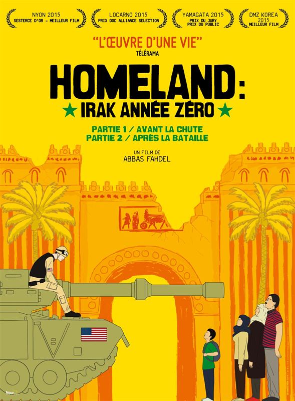 affiche du film Homeland (Irak année zéro)
