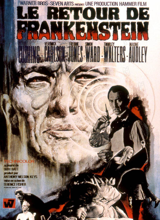 affiche du film Le Retour de Frankenstein