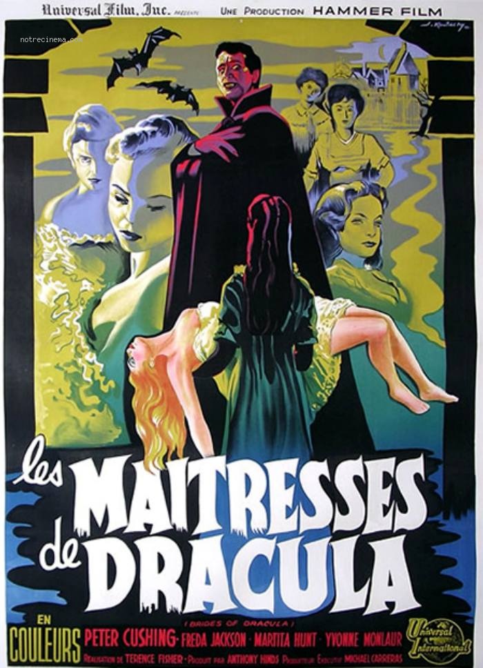 affiche du film Les Maîtresses de Dracula