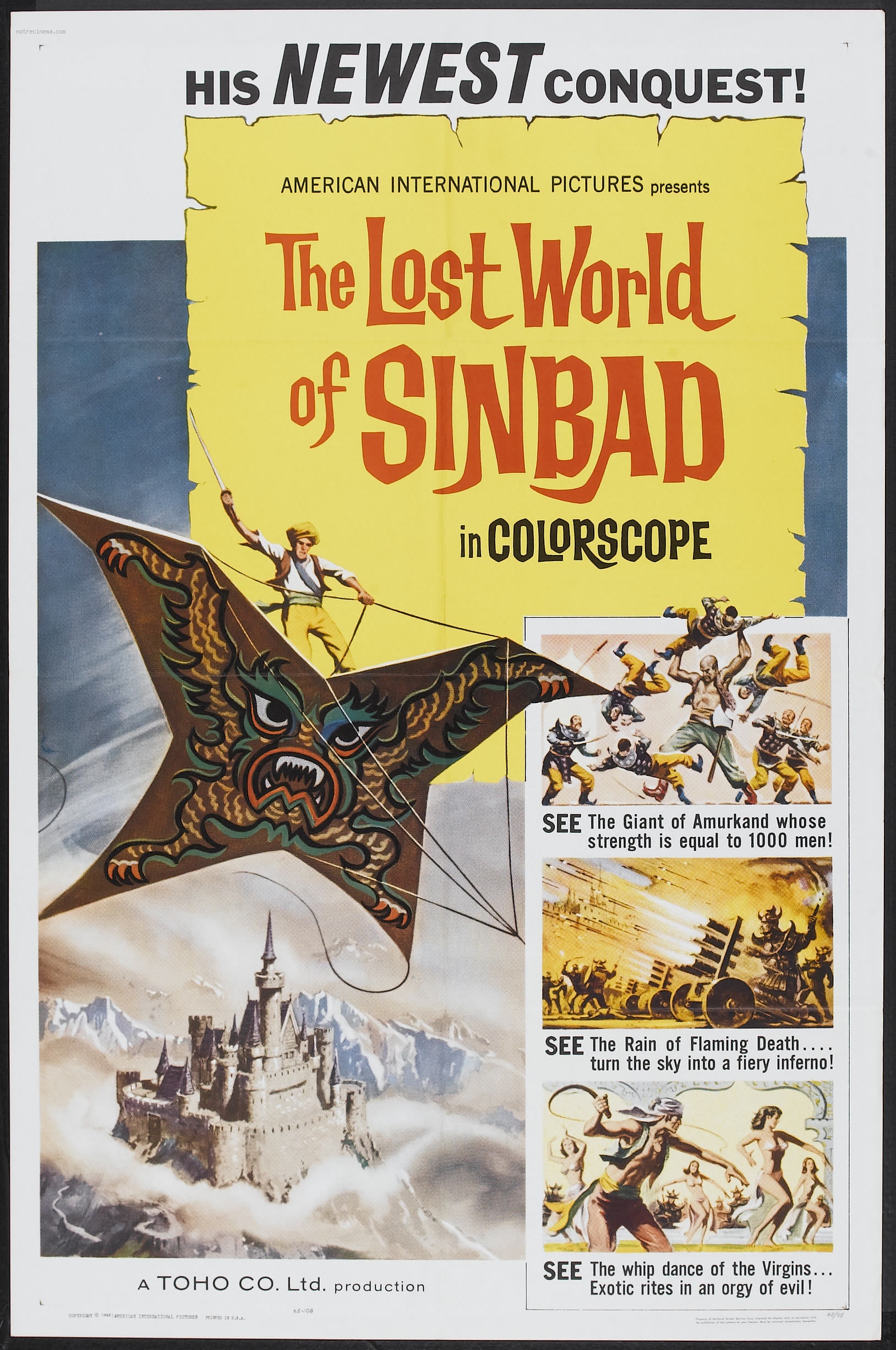 affiche du film The Lost World of Sinbad
