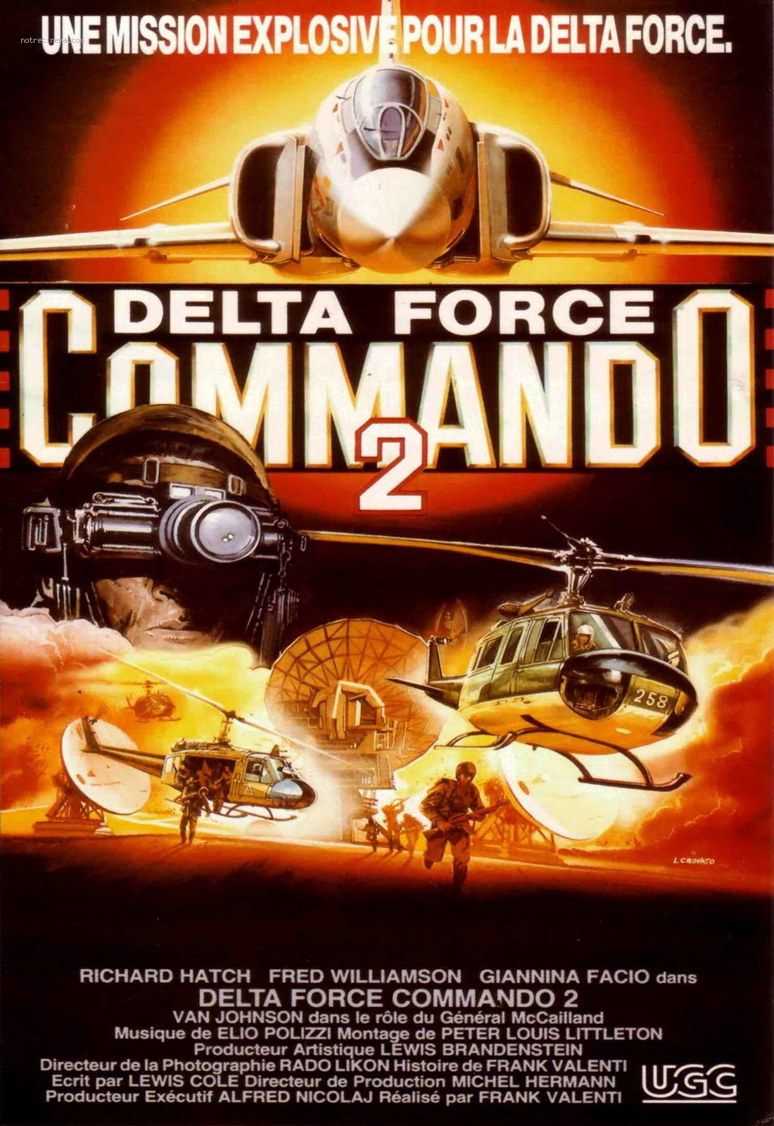 affiche du film Delta Force Commando 2