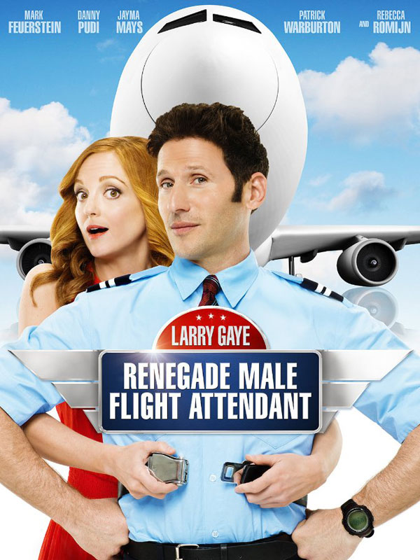 affiche du film Larry Gaye : hôtesse de l'air