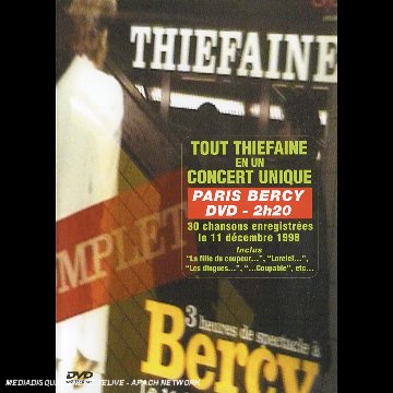 affiche du film Hubert-Félix Thiéfaine: Concert à Bercy 1998