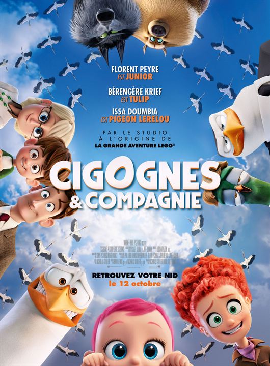 affiche du film Cigognes & compagnie