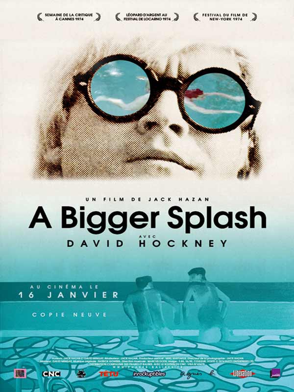 affiche du film A Bigger Splash (1974)