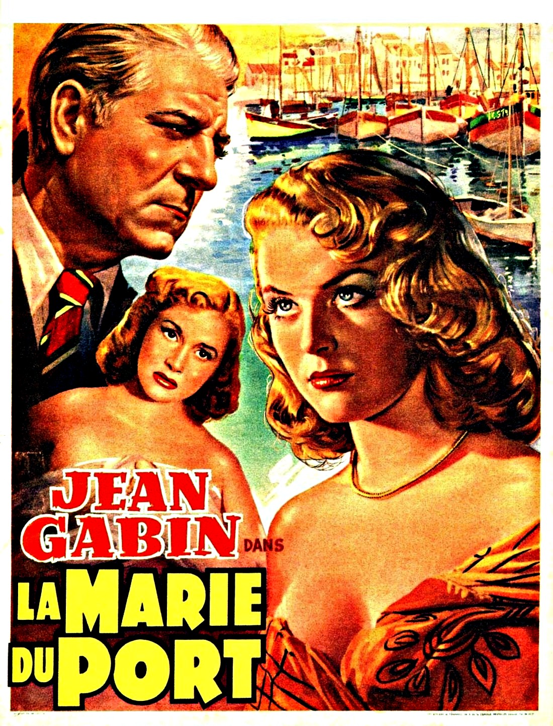 affiche du film La Marie du port