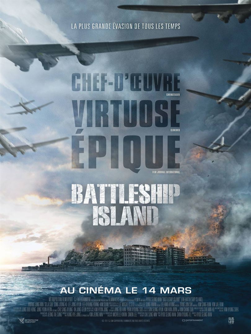affiche du film Battleship Island