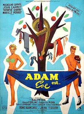 affiche du film Adam est ... Eve