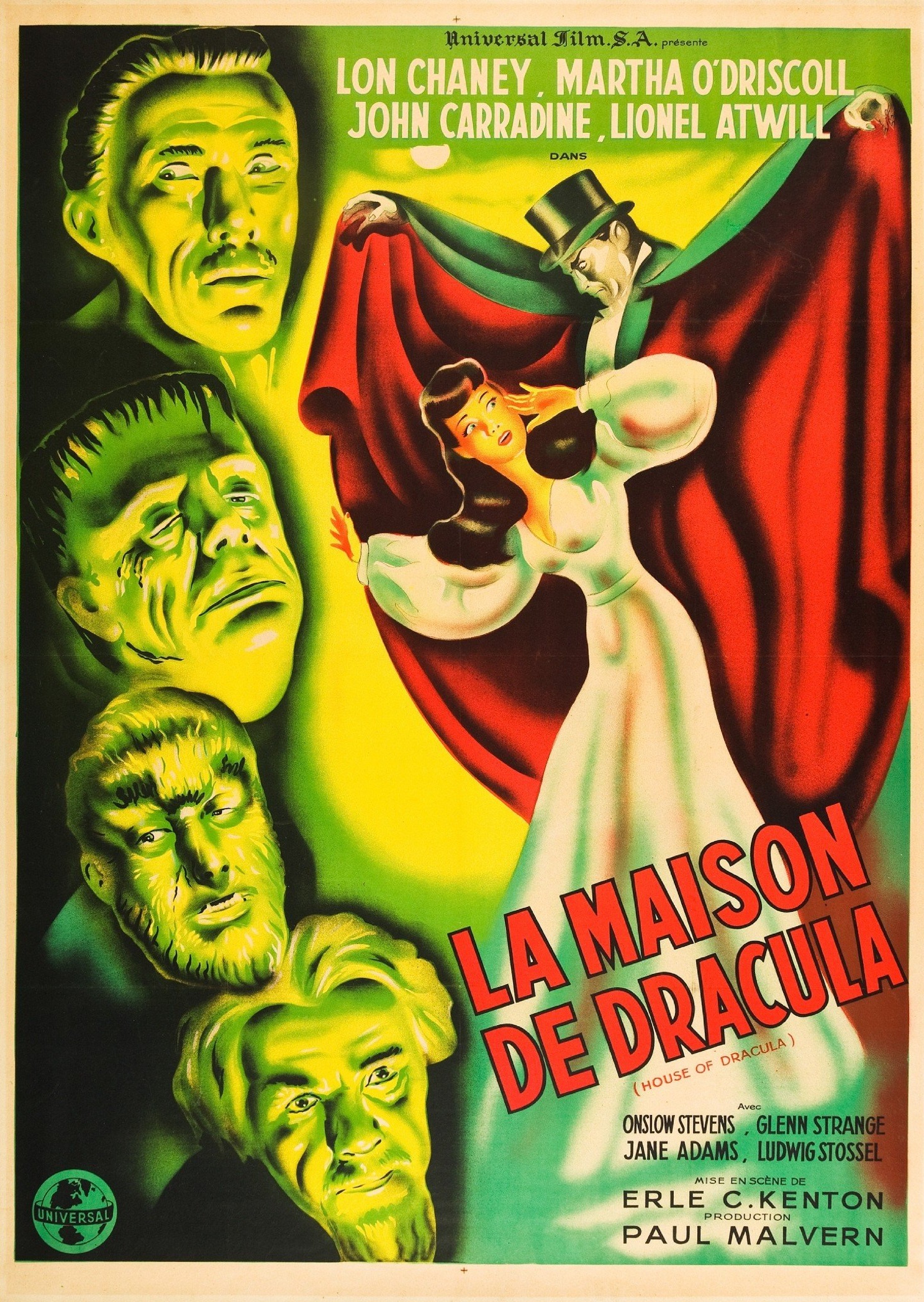 affiche du film La Maison de Dracula