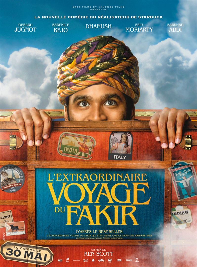 affiche du film L'Extraordinaire Voyage du fakir