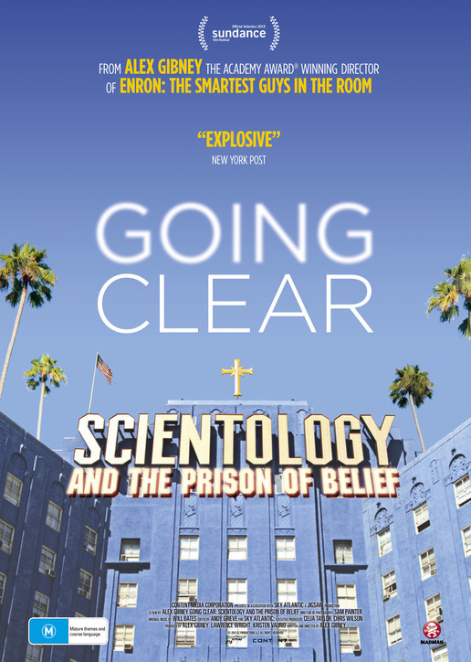 affiche du film Scientologie, sous emprise