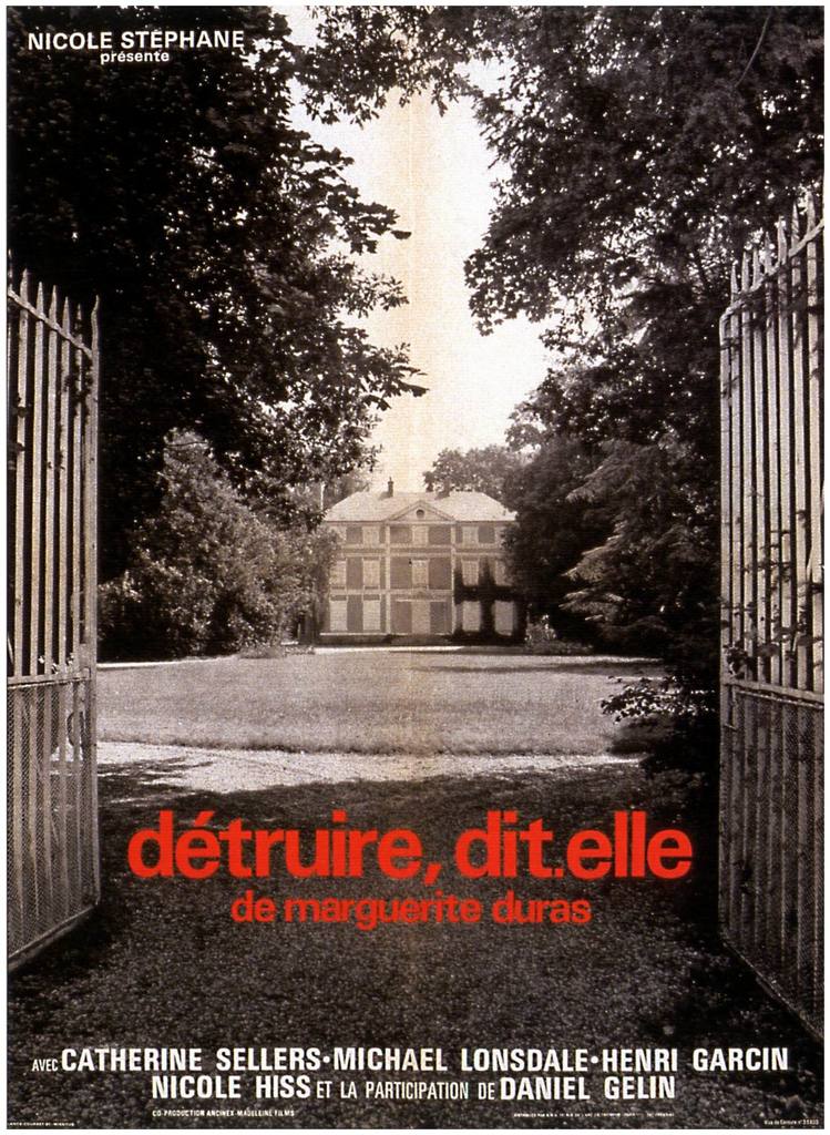 affiche du film Détruire, dit-elle