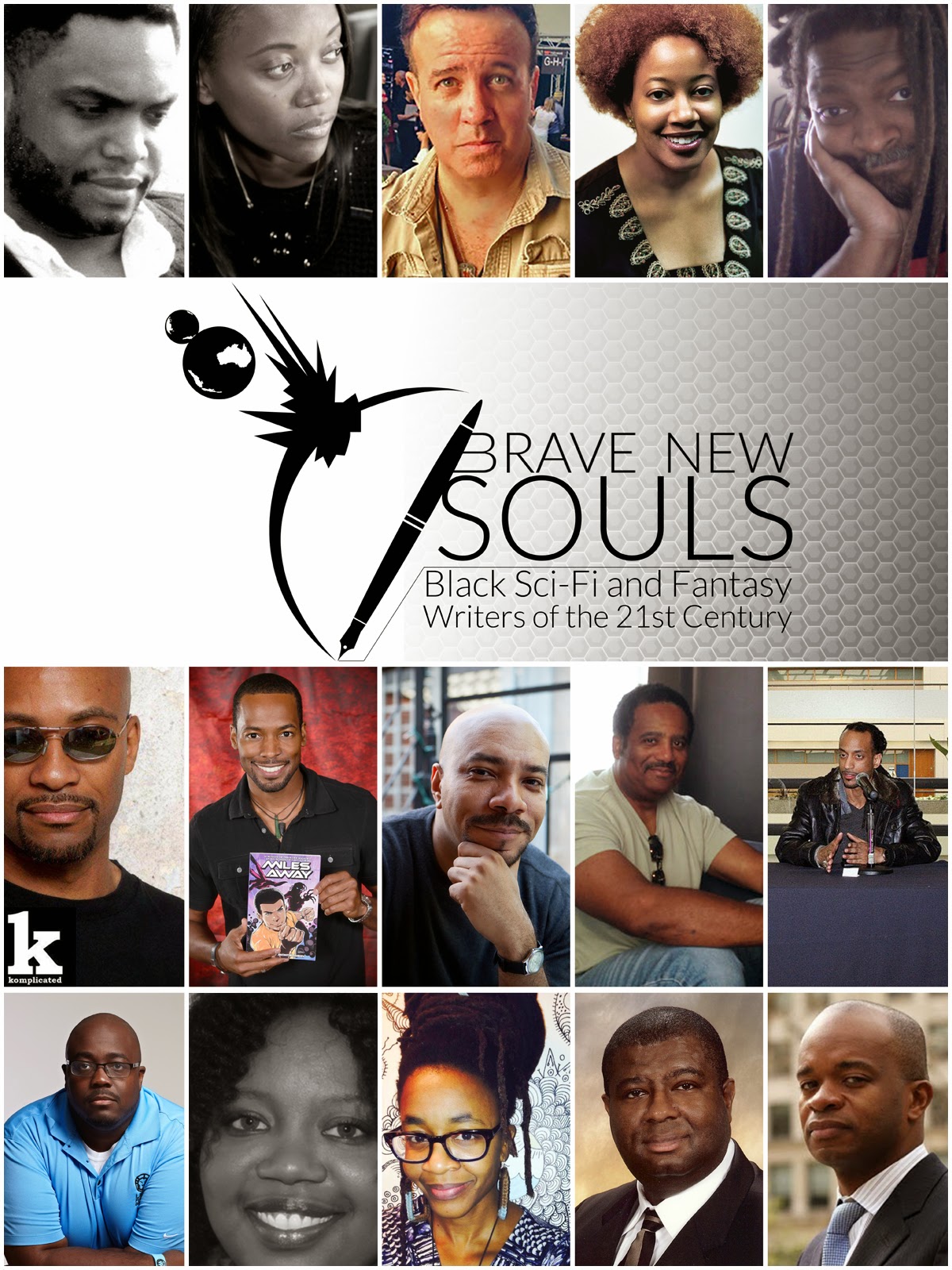 affiche du film Brave New Souls: Black Sci-Fi and Fantasy Writers of the 21st Century