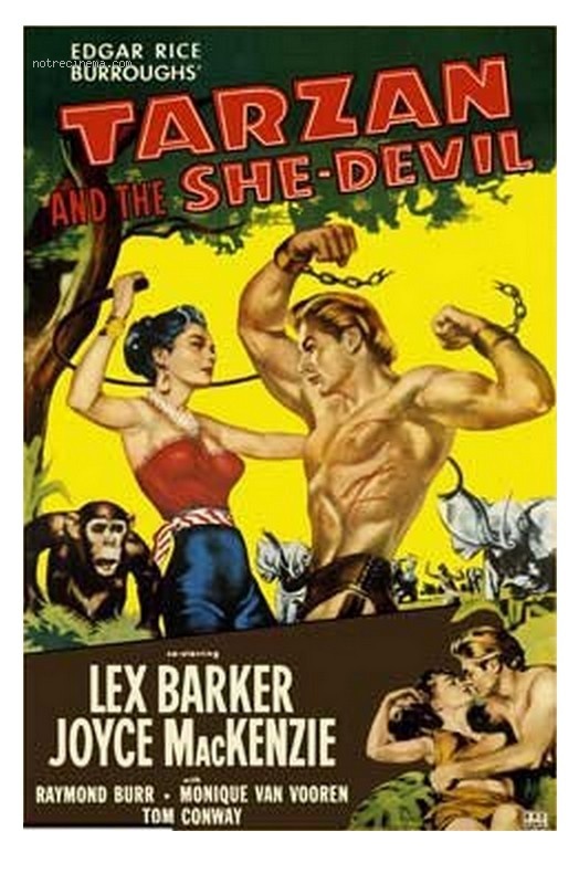 affiche du film Tarzan et la diablesse