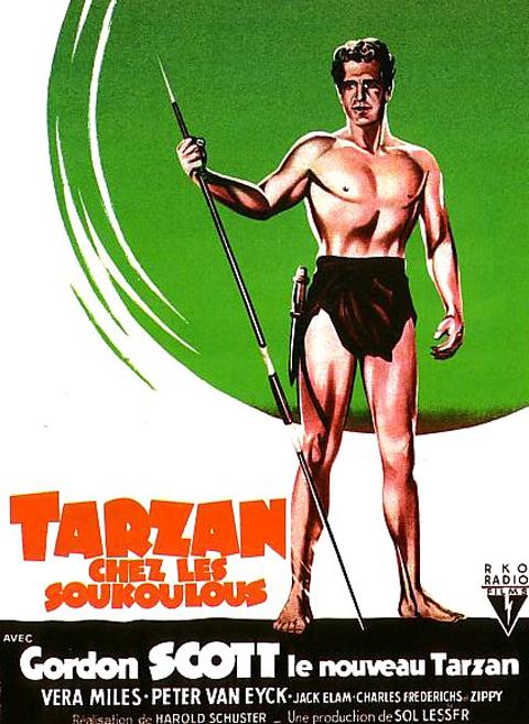 affiche du film Tarzan chez les Soukoulous